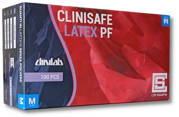 Clinisafe | guanti latex PF