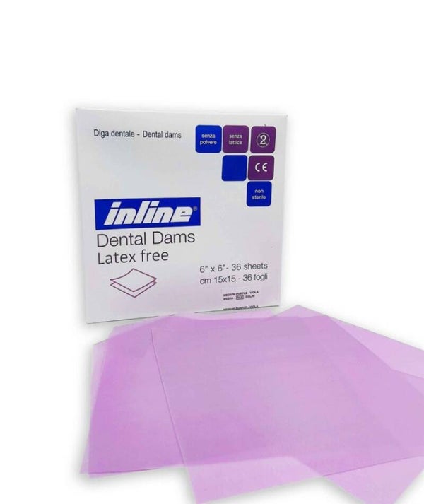 Diga in gomma senza lattice