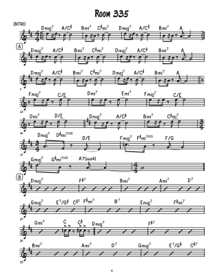 Room 335 - Larry Carlton - Lead Sheet - Sheet Music | Simple Lead