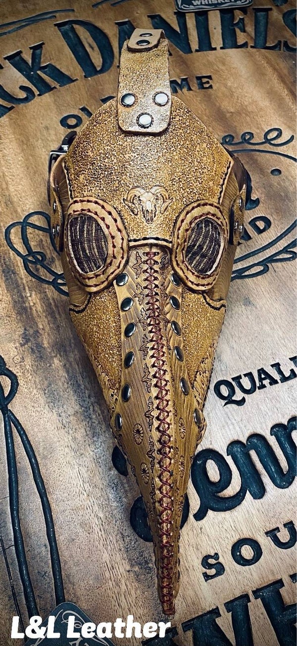 Plague mask antiek artt