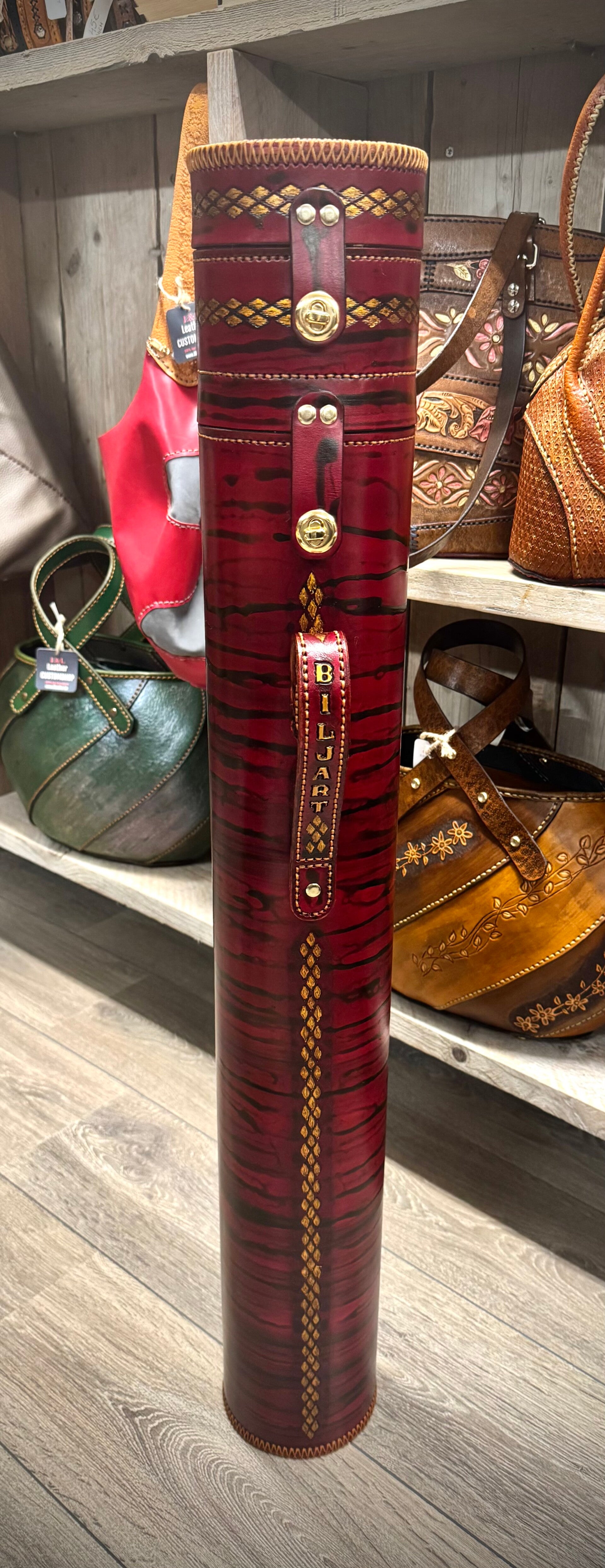 Biljartkoker NIGHT-RED dia.125 met veel extra’s