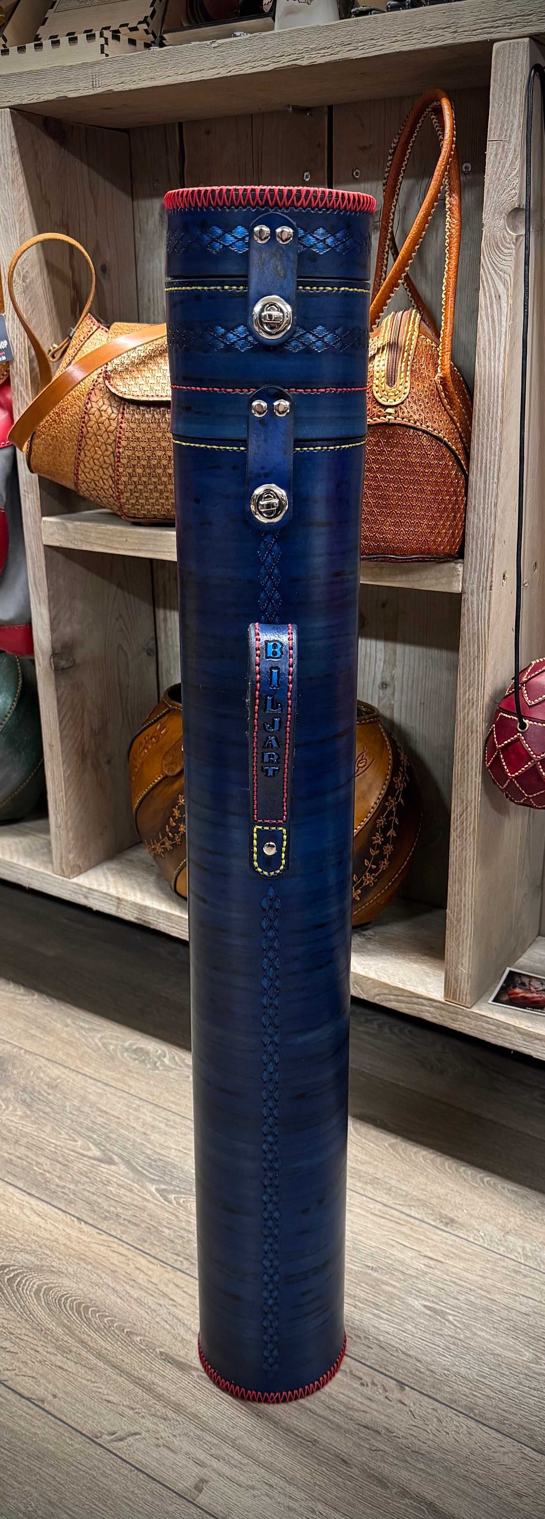 Biljartkoker dia.125 kobaltblauw DE LUXE