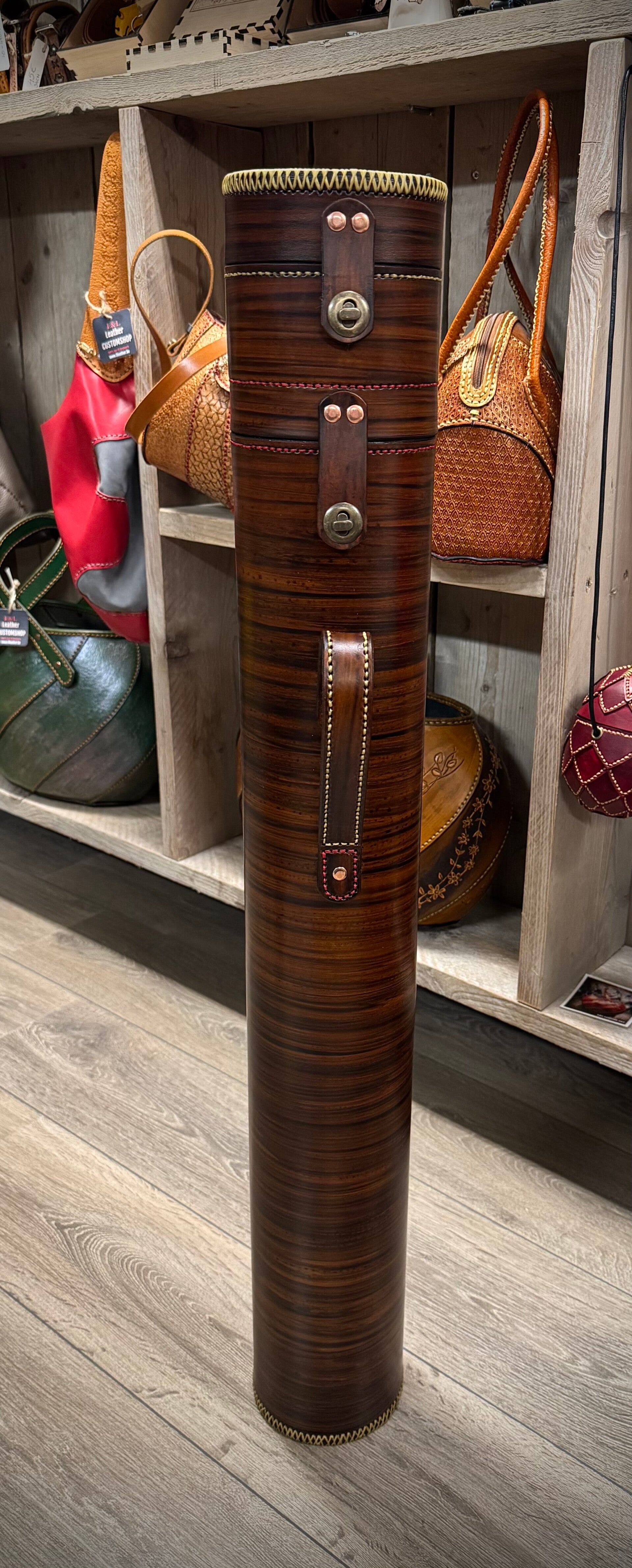 Biljartkoker dia.125 donker tigerstripe