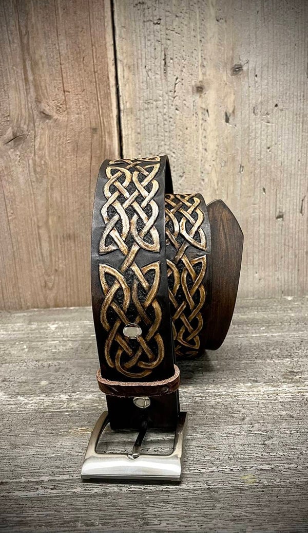 Riem met Keltisch motief 40mm