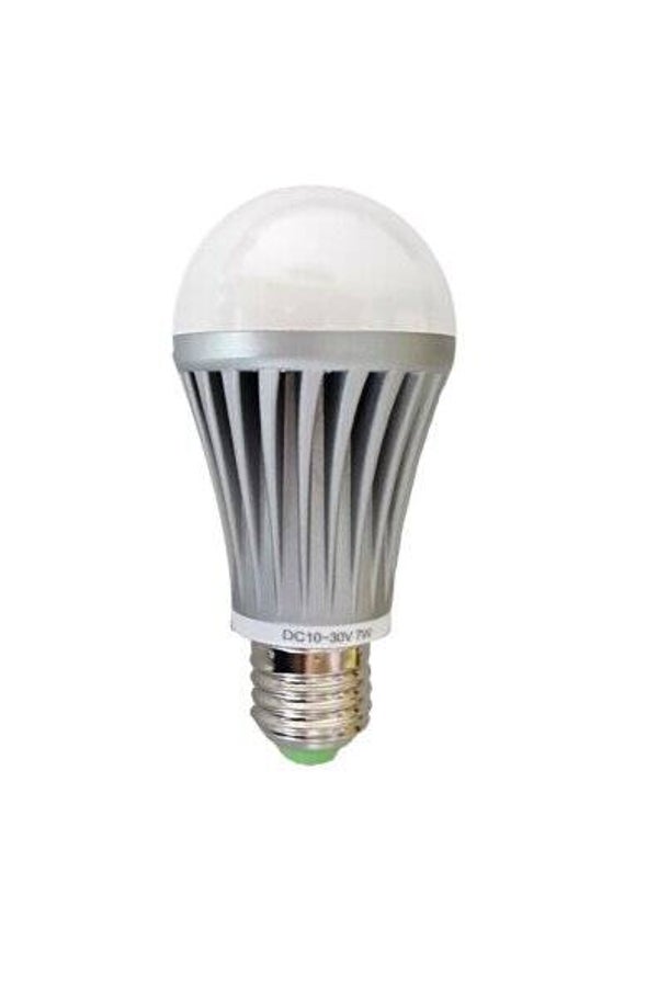 LED-Lampe 7W - 12 - 24V DC E27
