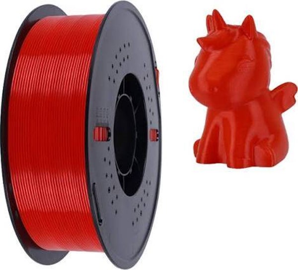Kingroon PETG 3D-Filament 1kg Fluorescent Red