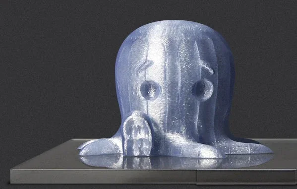 MakerBot PLA 3D-filament 1,75 mm Transparant Blue
