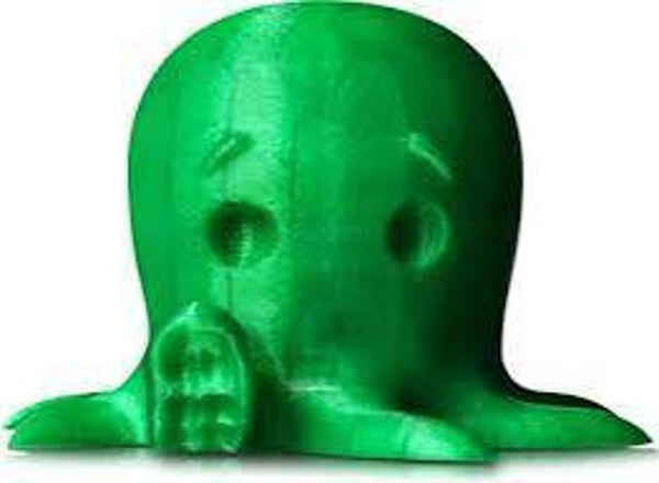 MakerBot PLA 3D-filament 1,75 mm Transparant Green
