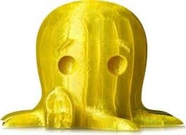 MakerBot PLA 3D-filament 1,75 mm Transparant Yellow