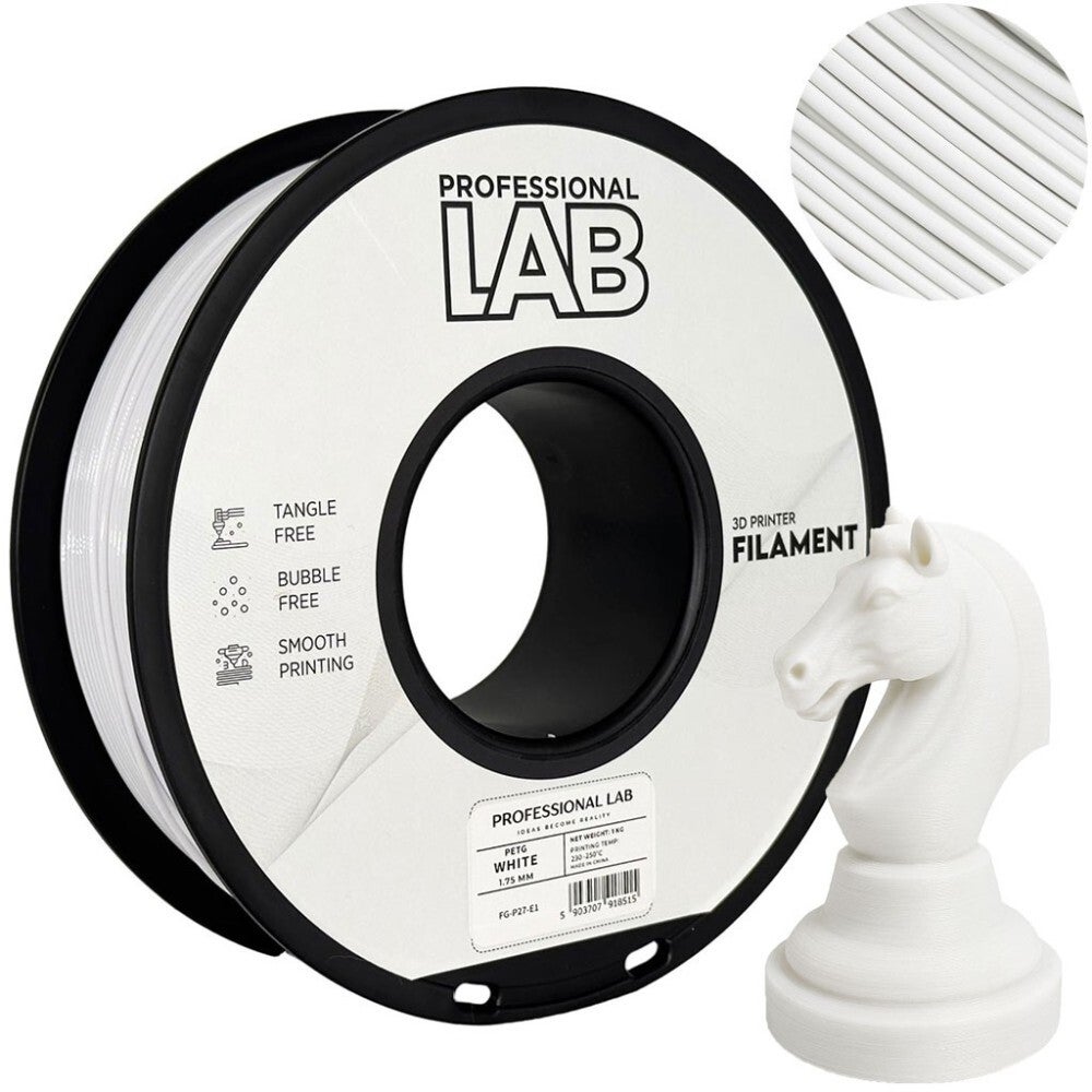 Professional PETG 3D 1kg Wit