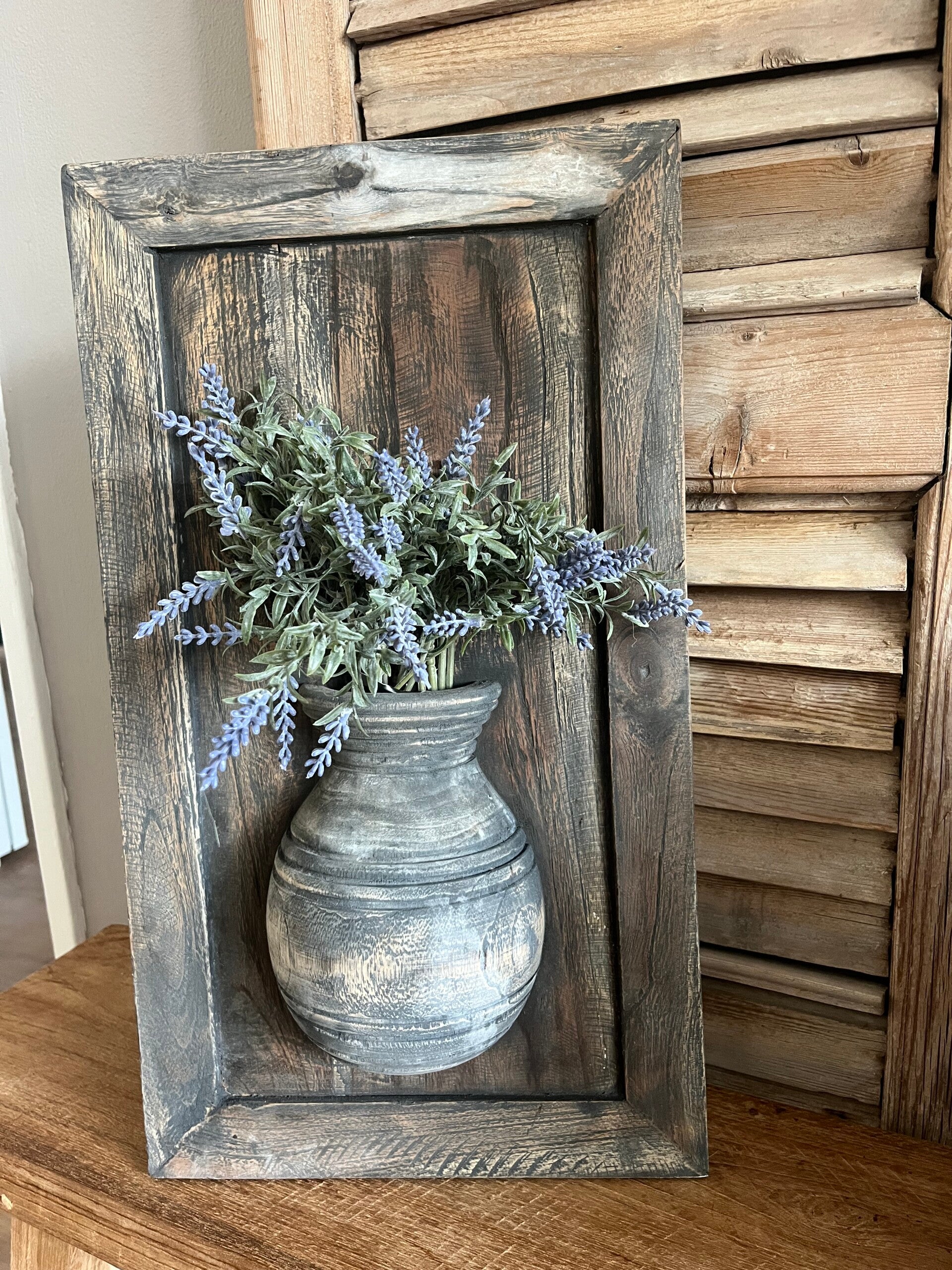 Wandluik halve pot