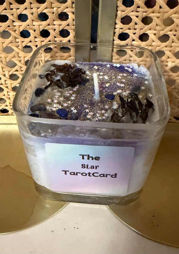 The Star Tarot Candle