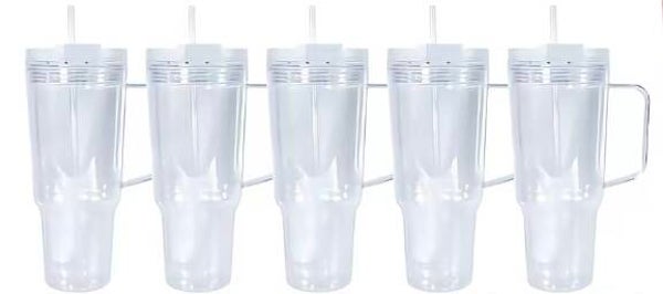 30 Oz Snowglobe Tumbler With Handle