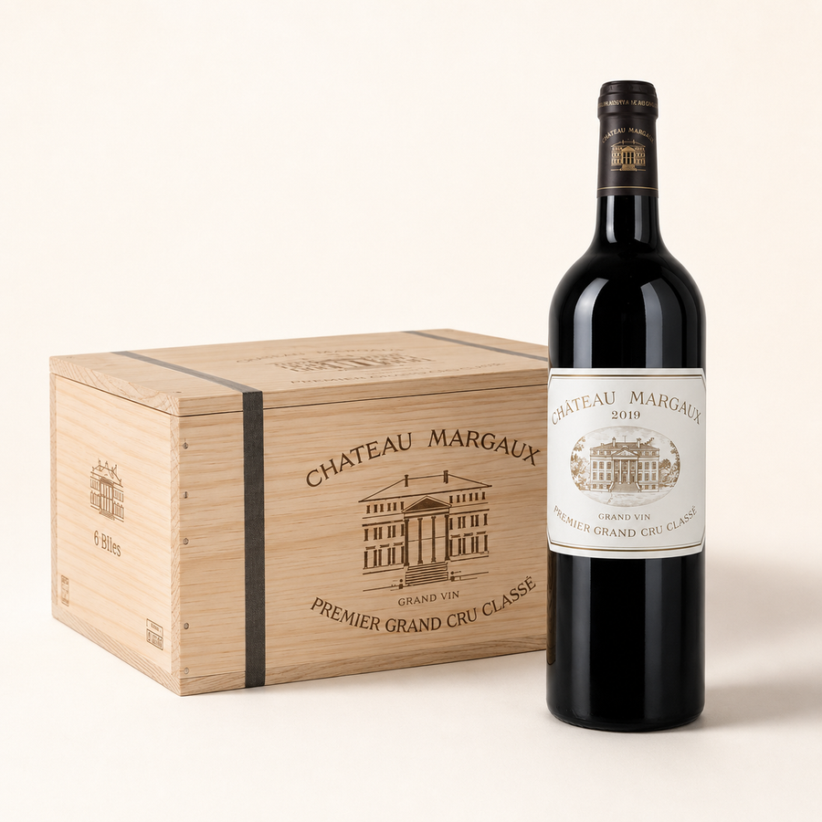 Château Margaux 2019 in originele houten kist OWC6