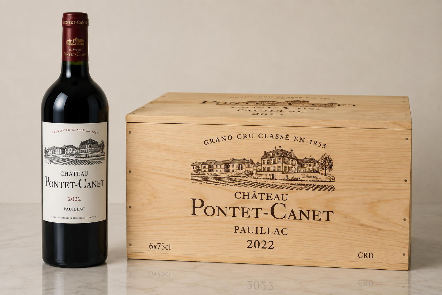 Chateau Pontet-Canet 2022 OWC6