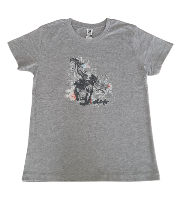 T-SHIRT  CHEVAL AU GALOP