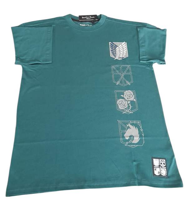 T-SHIRT  ATTACK ON TITAN -  BLASON
