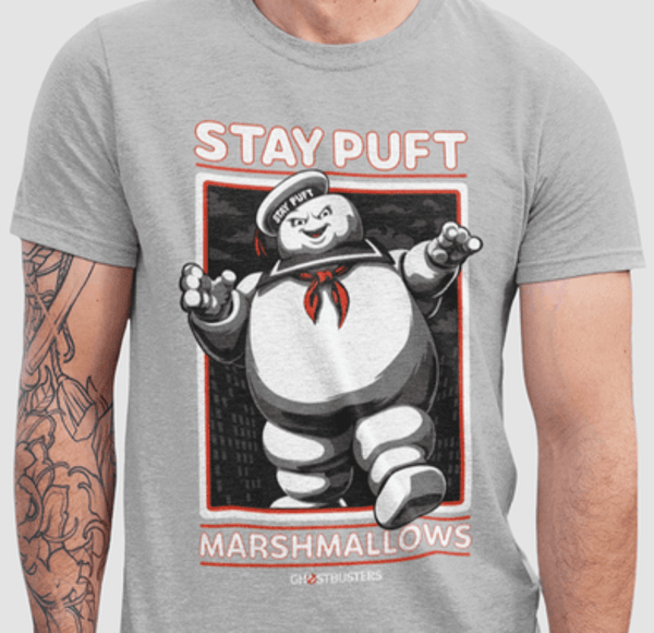 T-SHIRT  GHOSTBUSTERS - STAY PUFT