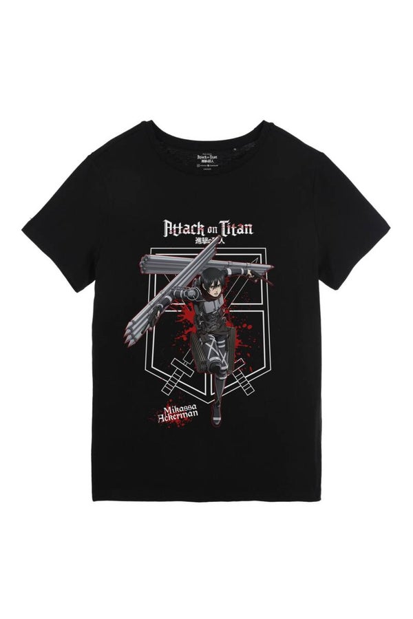 TEE - SHIRT ATTACK ON TITAN - MIKASSA ACKERMAN