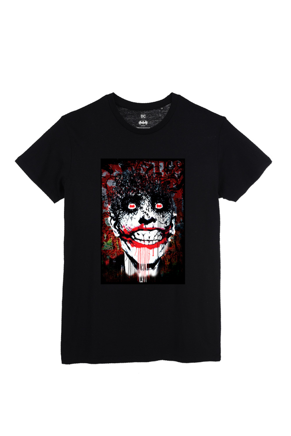 T-SHIRT  DC COMICS -  JOKER TETE