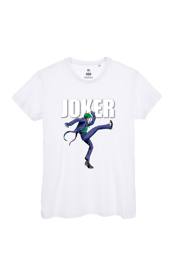 T-SHIRT  DC COMICS -  JOKER COUP DE PIED