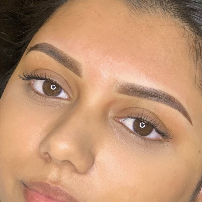 Ombre Powder Brows na de eerste bahandeling