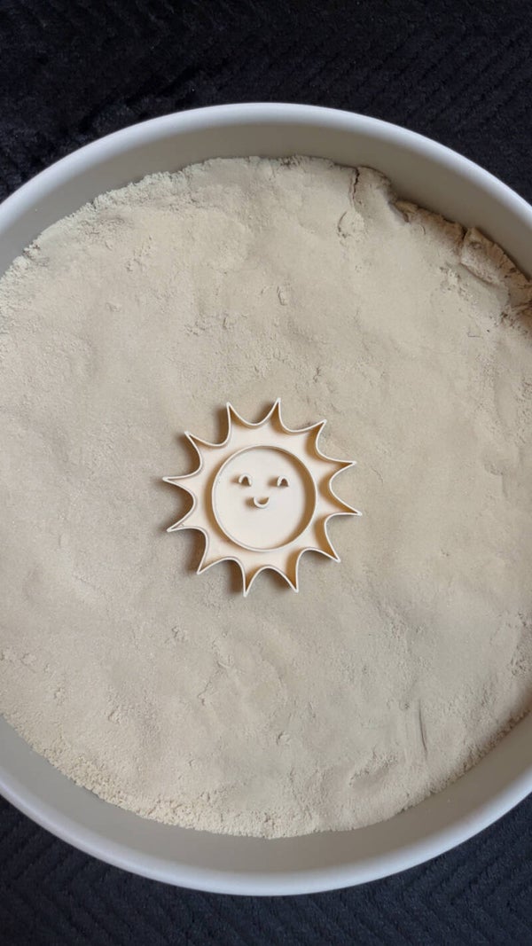 Vulvorm zon beige