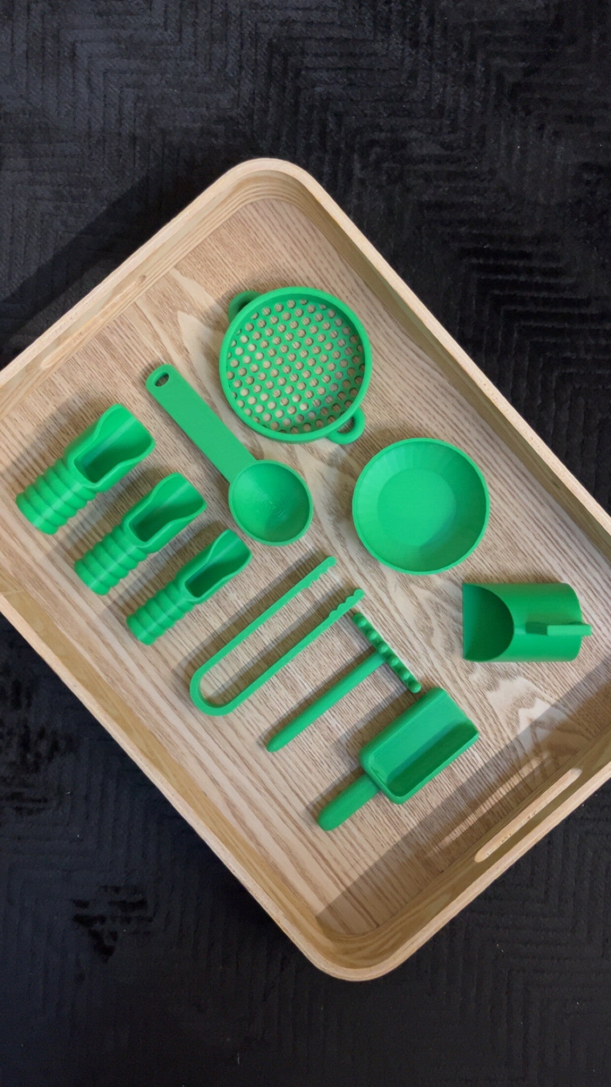 Speelset groen 10-delig
