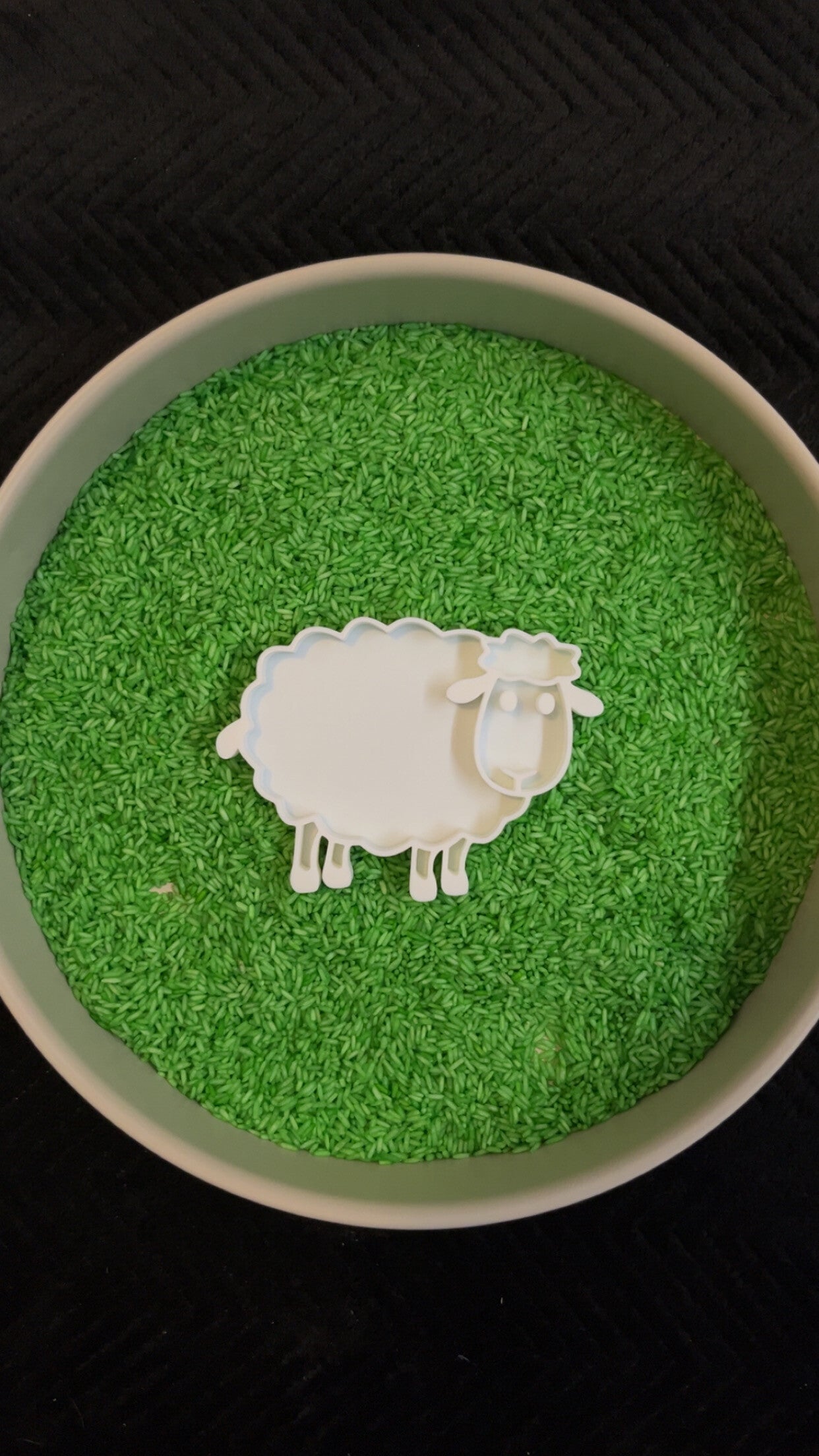 Vulvorm schaap wit