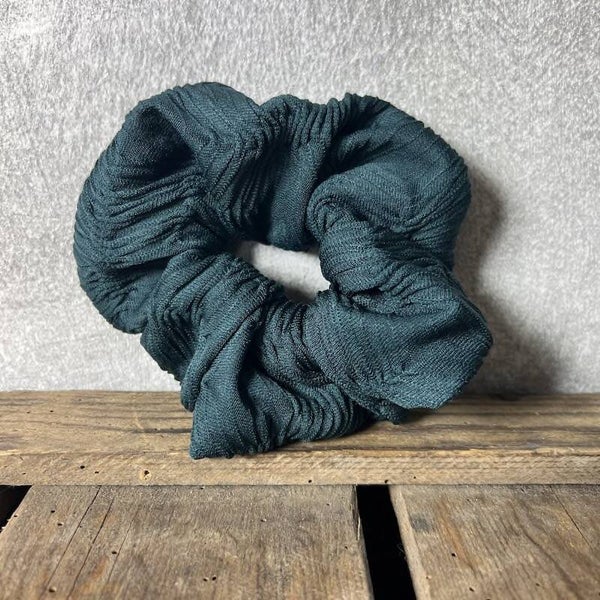 Hairjewelz scrunchie maxi Padded petrol