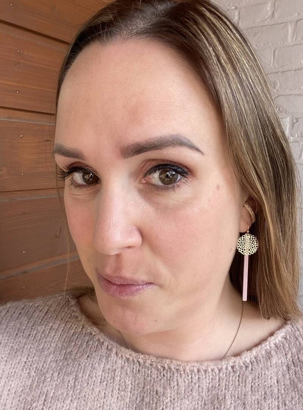 Oorbellen Ananda oudroze