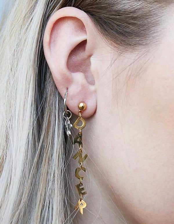 Oorbellen Dancer goud