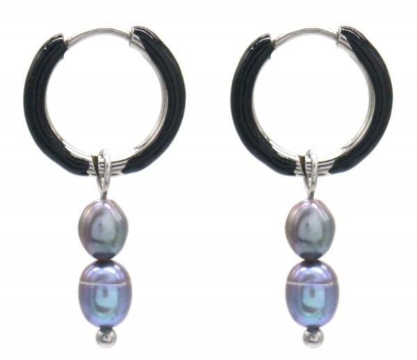Hoops freshwater pearls