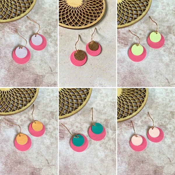 Oorbellen Billie barbie roze