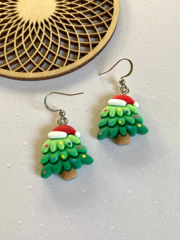 Kerst oorbellen O Christmas Tree