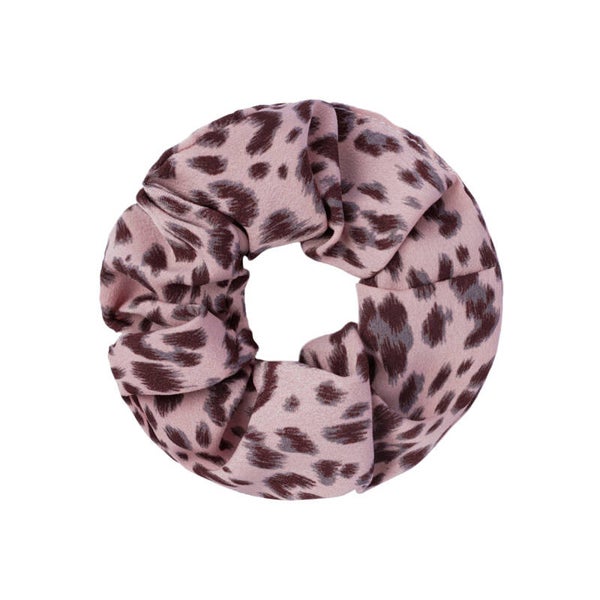 Scrunchie spotted roze
