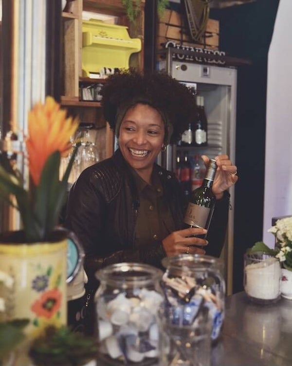 Hairjewelz haarband twist Suede Luxe donkergroen