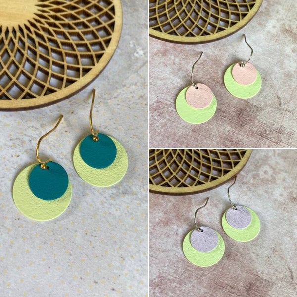 Oorbellen Billie pastel groen