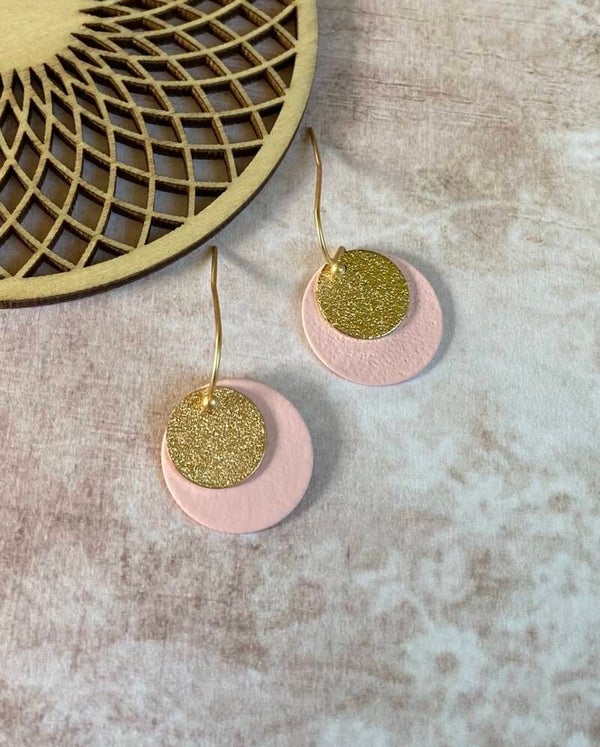 Oorbellen Billie pastel roze