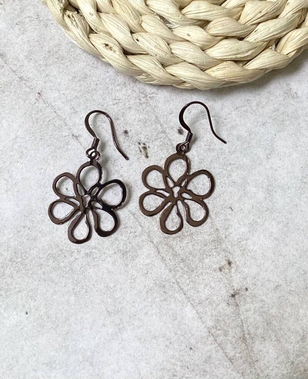 Oorbellen Suze chocolade