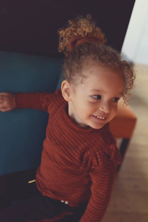 Hairjewelz scrunchie original Cably cognac