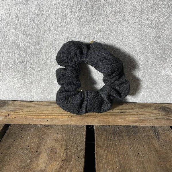 Hairjewelz scrunchie original Cably zwart