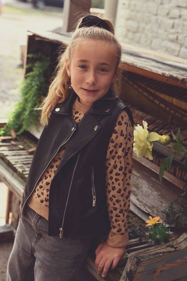 Hairjewelz scrunchie maxi Suede Luxe zwart