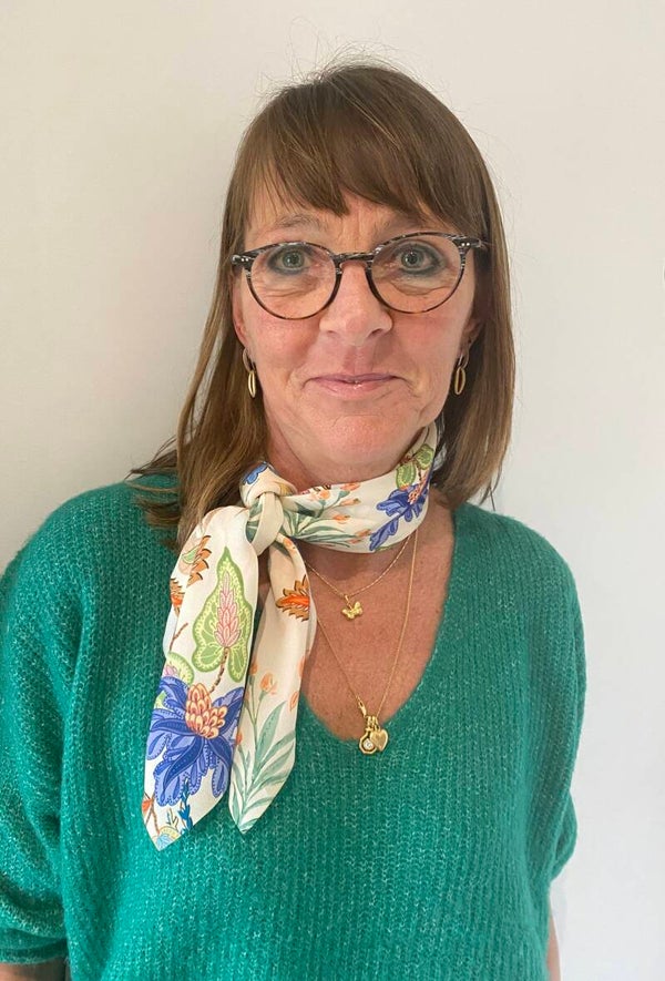 Hairjewelz sjaaltje Tropical Flower