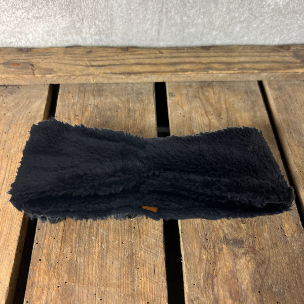 Hairjewelz haarband twist Teddy zwart