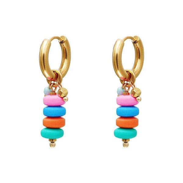 Hoops summergirls candy beads medium