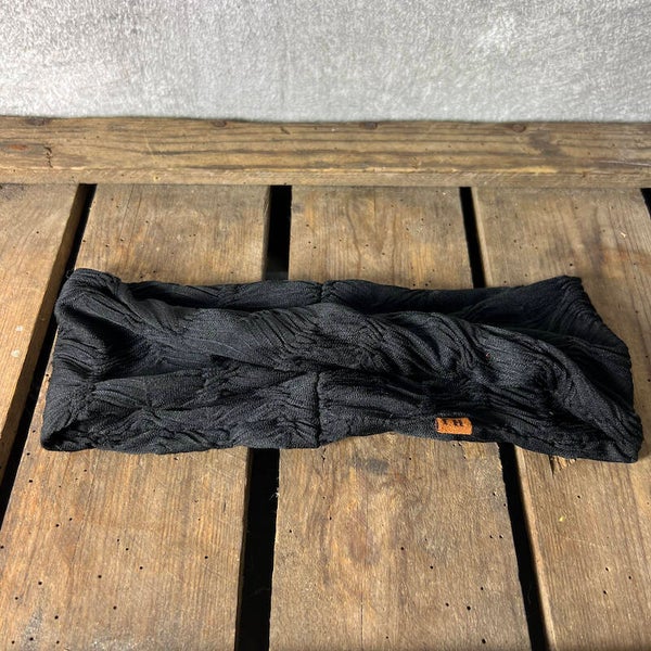 Hairjewelz haarband twist Padded zwart