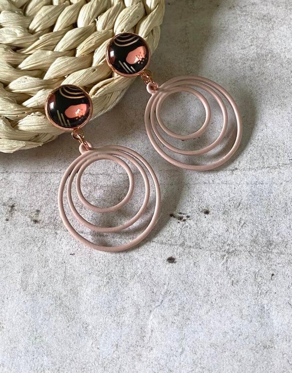 Oorbellen Izabella Roze