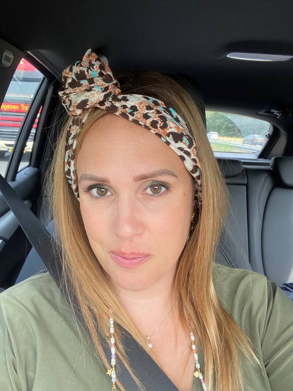 Hairjewels haarband bandeau maxi Color Panther