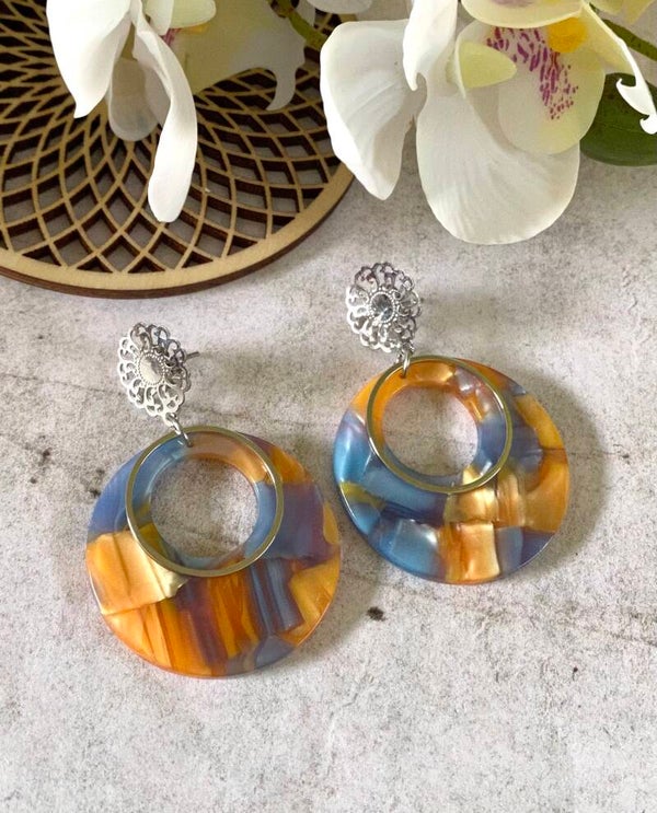 Oorbellen Cecile zilver